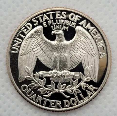 1994 S Clad Washington Proof Quarter Ultra-Cameo Super Frosty Flashy Amazing Cover