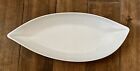 NWT White by Denby Serve Long Serving Dish 20"