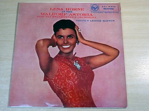 EX/EX- !! Lena Horne/At the Waldorf Astoria/1957 RCA LP - Picture 1 of 4