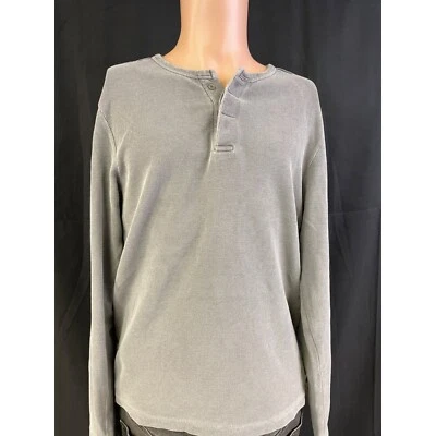 Camiseta/suéter Armani Exchange gris de 3 botones para hombre talla M SKU 4093 Foto 1 de 4