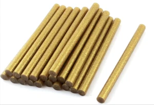 SUREBONDER 25 ct Glitter Hot Glue Sticks 4-inch - GOLD - Picture 1 of 4