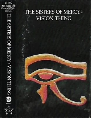 The Sisters Of Mercy  Vision Thing CASSETTE ALBUM ROCK Goth - Imagem 1 de 4