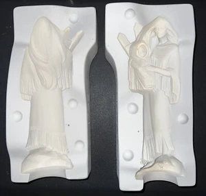 Doc Holliday Ceramic Slip Casting Mold 1792 Native American Maiden W/Baby - Picture 1 of 6