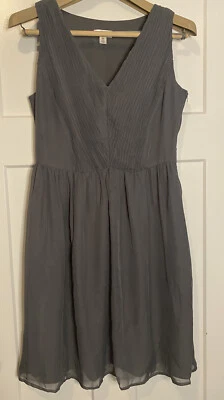 Tevolio Size 10 Gray Evening Cocktail Gown Formal Dress Sleeveless EUC - Image 1 of 4