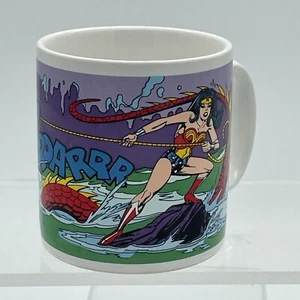 Wonder Woman 1989 DC Comics Vtg Coffee Mug Applause Cs4 - Afbeelding 1 van 9