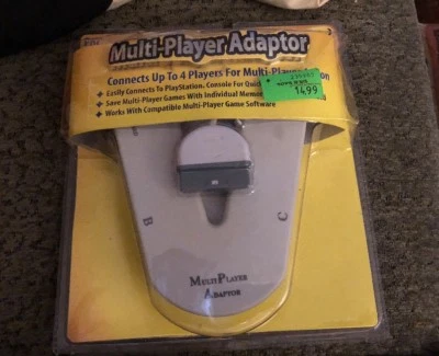 Playstation 1 Multi Player Adaptor 4 Player Sony PS1 New Sealed - Image 1 of 2
