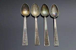 Vietnam,900er,Silber,4x Mokkalöffel (20211121) - Bild 1 von 5