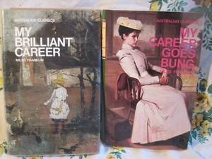 My Brilliant Career & My Career Goes Bung (2 HC) by Miles Franklin - Picture 1 of 8