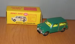Atlas Editions Dinky Toys Reproducción 197 Morris Mini Traveller Verde - Imagen 1 de 7