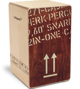 CAJON SCHLAGWERK 2inONE BOULEAU LARGE ROUGE CP404RED - Picture 1 of 1