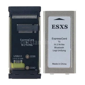 PCIE ExpressCard to M.2 NVMe SSD Adapter Card 2230 X201 X230 T40 Expansion Card - Afbeelding 1 van 6