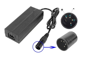 42V 3A 4 pin XLR E-Bike Ladegerät für Koga E-runner 2011 ? 2013 - Bild 1 von 5