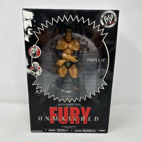 WWE Unmatched Fury TRIPLE H Action Figure Platinum Series New Sealed E2 #1 Cover