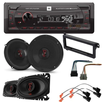 Paquete de actualización JBL radio + kit y altavoces altavoz para Jeep Wrangler 1997-2002 Foto 1 de 4