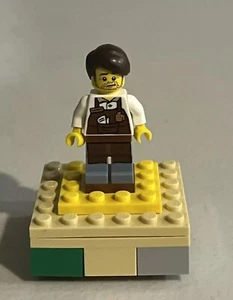 LEGO Minifigure Larry the Barista The Lego Movie tlm010 - Picture 1 of 4