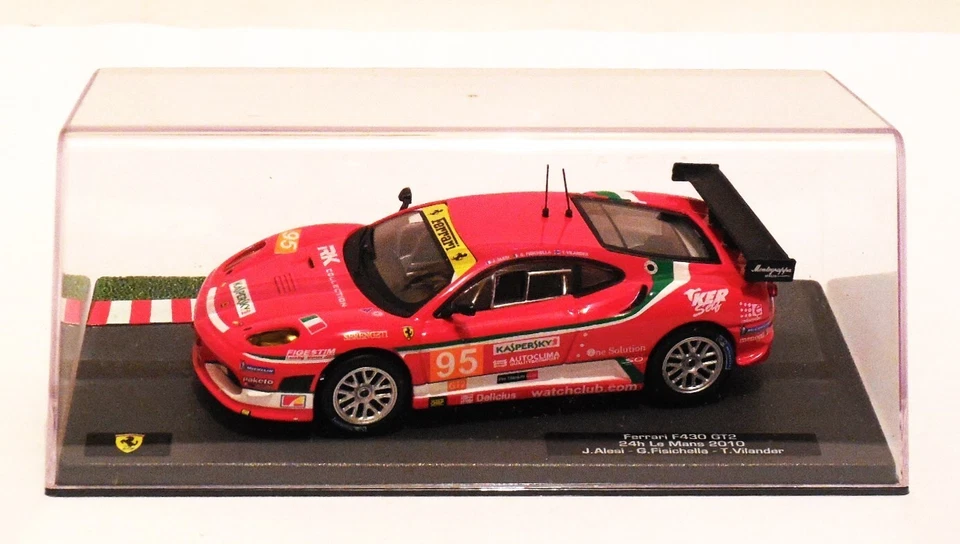 1/43  Altaya Ferrari F430 GT2 # 95 Alesi / Fisichella / Vilander 2010 Le Mans - image 1 of 1