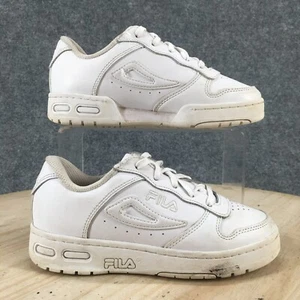 Fila Shoes Youth 13.5 Lnx Training Sneakers White Leather Round Toe 3TM01231-100 - Picture 1 of 18