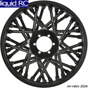 Pro-Line 283303 Bullyspoke V2 Bead Rear Wheel Black For PM-MX - Picture 1 of 2