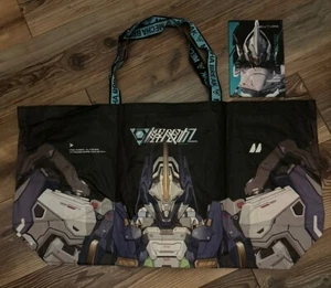 New York Comic Con NYCC 2024 Mecha Break Anime Exclusive Tote Bag Pilot Limited - Picture 1 of 8