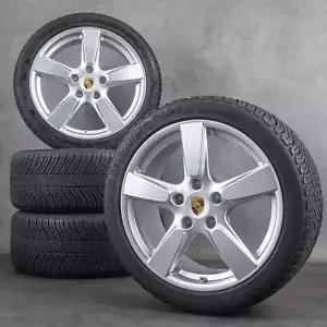 Original Porsche 19 Zoll Felgen 981 Boxster Cayman Winterräder Winterreifen - Bild 1 von 3