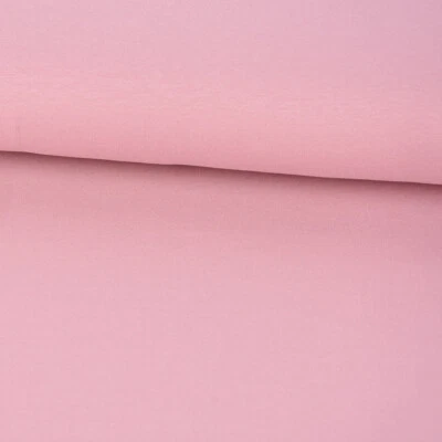 Sweatstoff Soft Sweat Bio einfarbig dünn rosa 1,5m Breite - Bild 1 von 4