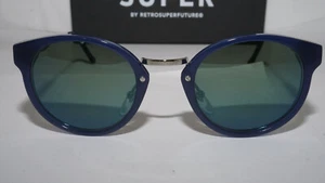 Nuevas gafas de sol SUPER BY RETROSUPERFUTURE azul Panamá 38A/R F16 - Imagen 1 de 12