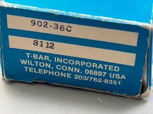 T-BAR, INCORPORATED 902-36C 8112 Switch Relay - Picture 1 of 6