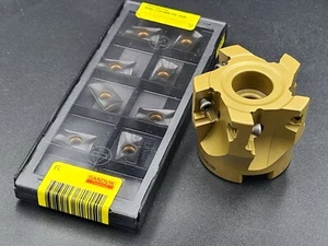 Set- Angebot 10x R390-170408M-PM 1130 + 1x  Messerkopf Ø50-Z=5-mit IK - Picture 1 of 2