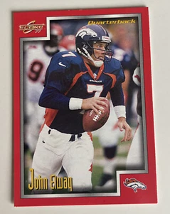 1999 Partitur #184 John Elway Denver Broncos Fußballkarte - Bild 1 von 2