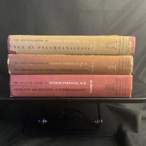 The Selected Papers Of Sandor Ferenczi Vol 1 2 3 VTG Psychology HCDJ - Foto 1 di 13