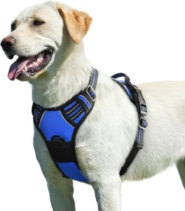 Eagloo Dog Harness, No Pull Pet Harness for Large Dogs, Front Clip Vest Harness - Picture 1 of 3