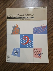 Nancy & Randall Faber. I Can Read Music. A Note Speller for Piano Book-1, 1992 - Bild 1 von 18