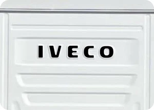 Se adapta a IVECO S-WAY cabina trasera insignia calcomanía adhesiva. Camión hasta 2024. *Cualquier color. - Imagen 1 de 3