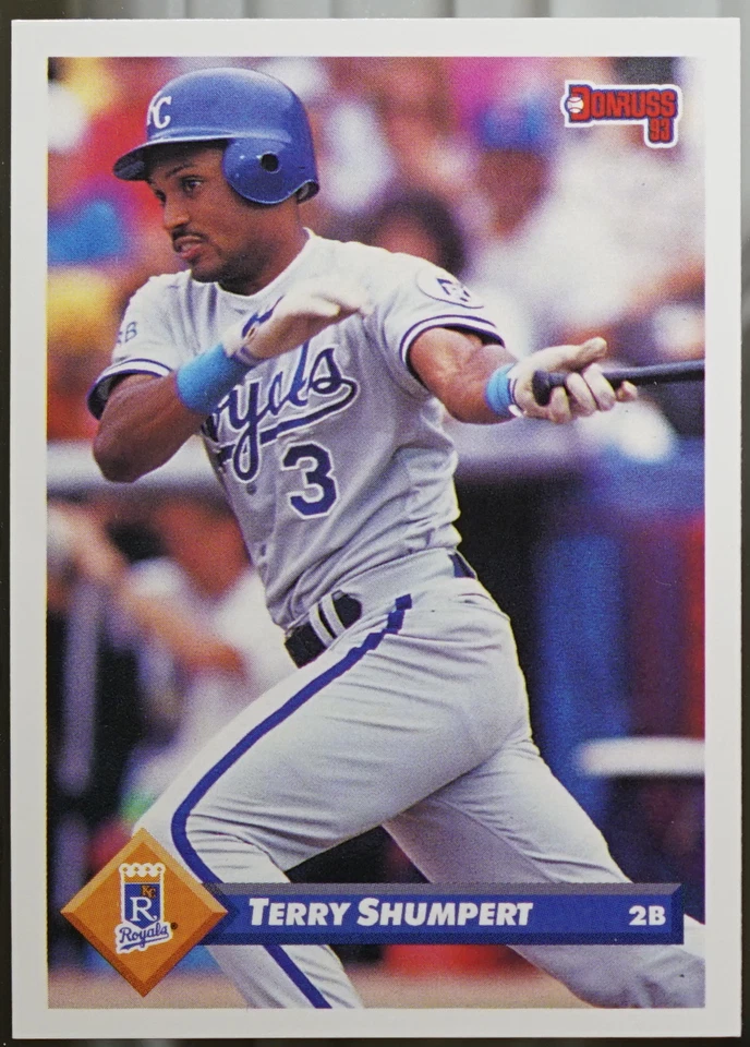 1993 Donruss Baseball Terry Shumpert #601 EX - Image 1 of 1