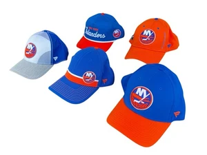 5 New York Islanders NHL Fanatics Fitted Large/XL Hats! Hardly worn! - Picture 1 of 11