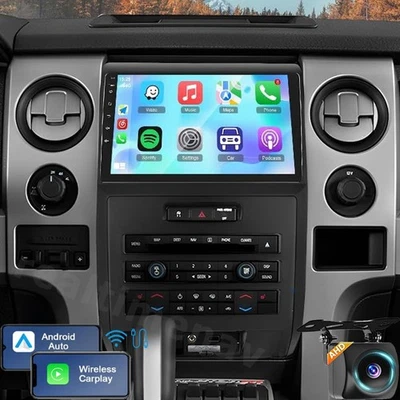 Stereo For Ford F-150 2009-2014 Apple Carplay Android 13 Car Radio GPS Navi FM Foto 1 de 4