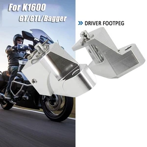 Pair Motorcycle Driver Foot Peg Lowering 1.5" Kit For BMW K1600GT/GTL/Bagger - Picture 1 of 8