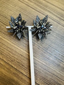Authentic Alexis Bittar Stunning Earrings Swarovski Crystals Retail $595 - Picture 1 of 9