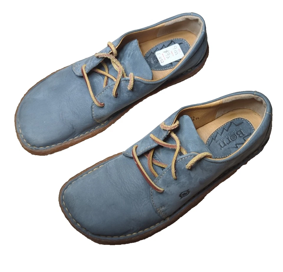 Born Women's Blue Suede Casual Shoes Sz 9M Comfortable Stylish Soft Sole Walking - Image 1 of 4