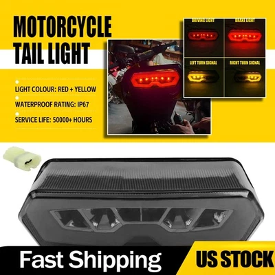 Luz de giro LED de freno trasera integrada para motocicleta HONDA CTX 700 N 2013-2015 Foto 1 de 4