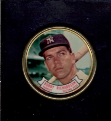 1964 Topps Coins #72 Bobby Richardson   EXMT J3576122 - Image 1 of 3