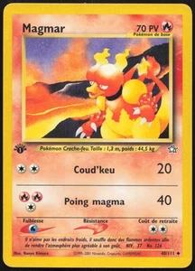 Carte Pokémon Magmar 40/111 Edition 1 Neo Genesis Français - Picture 1 of 2