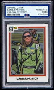 Danica Patrick Signed 2022 Donruss Optic Card #97 (PSA) NASCAR Racing Auto - Bild 1 von 2