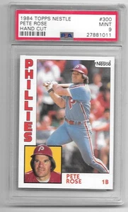 Pete Rose 1984 Topps NESTLE #300 Graded Mint PSA 9 - Picture 1 of 1