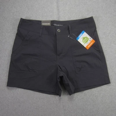 Columbia Shorts Womens 10 Gray Silver Ridge Stretch Omni Shield Active Outdoor - Image 1 of 4