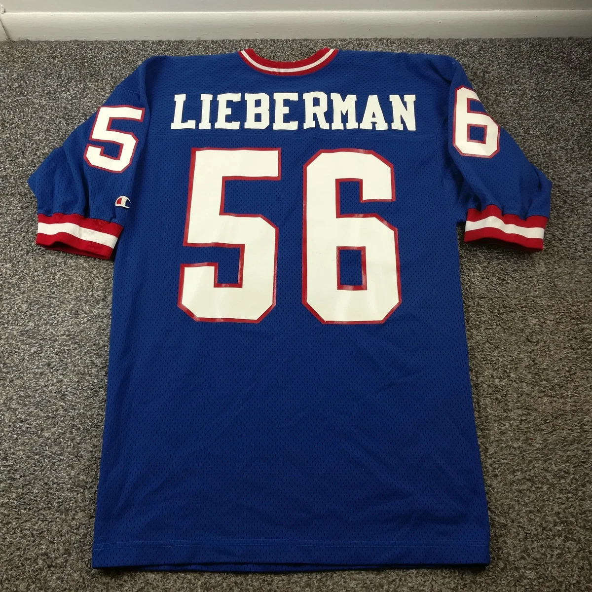 ニューヨーク・ジャイアンツ ローレンス・テイラー シャツ 1986 Lawrence Taylor New York Giants 1986 Royal Authentic Jersey