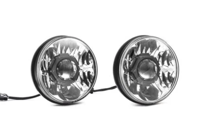 Par de faros KC HiLiTES 42341 Gravity LED Pro 7′′ para Jeep Wrangler JK 07–18 Foto 1 de 4
