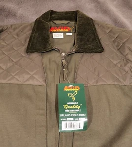 Vintage Avid Outdoor XL 46-48 Men’s Hunting Winter Lined Jacket Coat Grey NWT - Picture 1 of 6