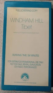 Windham Hill : Tibet - Screener Full Length Promo VHS - Picture 1 of 3