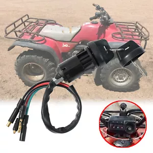 For Honda FourTrax 300 TRX300 300FW Ignition Key Switch 35010Hc4670 &35100HM5671 - Foto 1 di 8